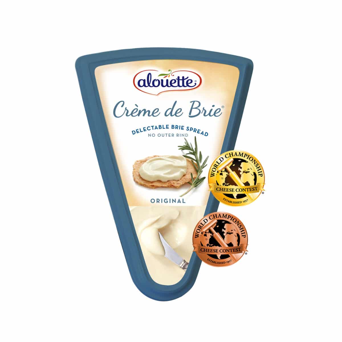 Alouette Spreadable Crème de Brie cheese 5 oz Cheese Lover Shop