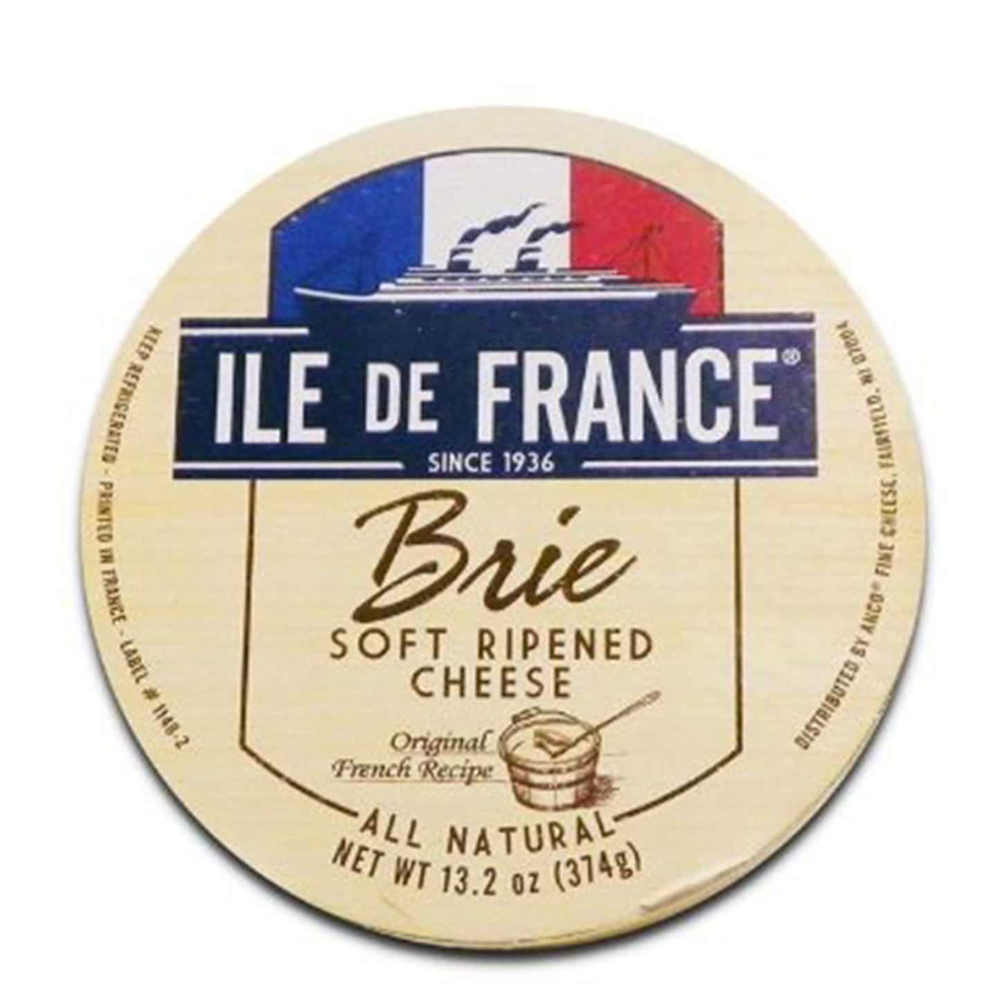 ile de france brie soft ripened cheese packaging