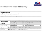 Ile de france brie slices ingredients & nutrition facts
