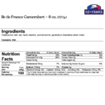 ile de france camembert ingredients & nutrition facts