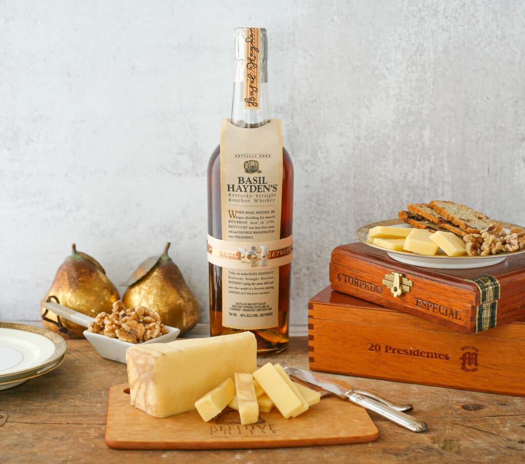 beehive pour me a slice, nuts and bourbon