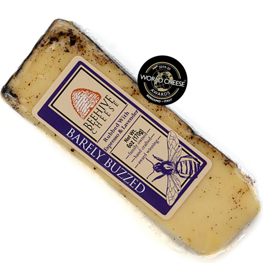 beehive cheese barely buzed medaille world cheese awards
