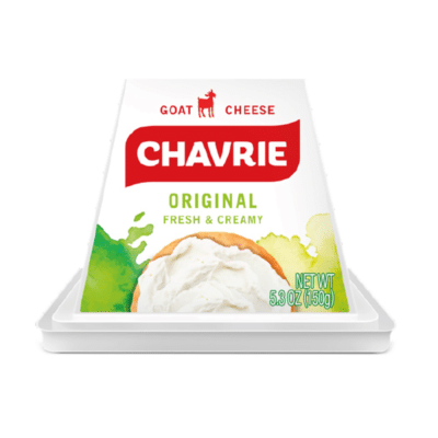 chavrie goat cheese original pyramid packaging