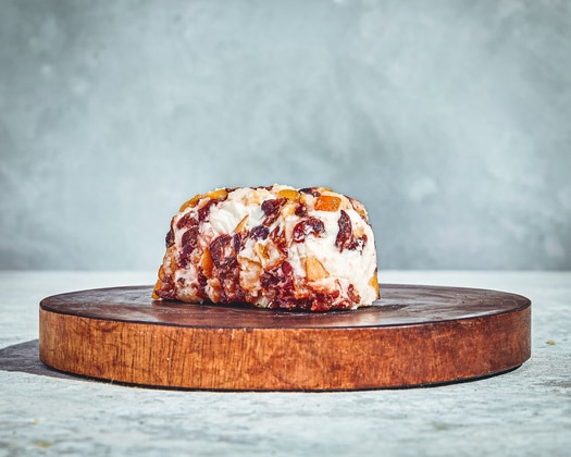 chavrie goat cheese cranberry and orange peel