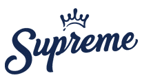 Supreme logo soft ripened cheese