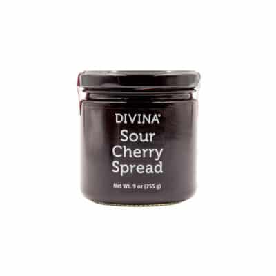 Divina Sour Cherry Spread packaging