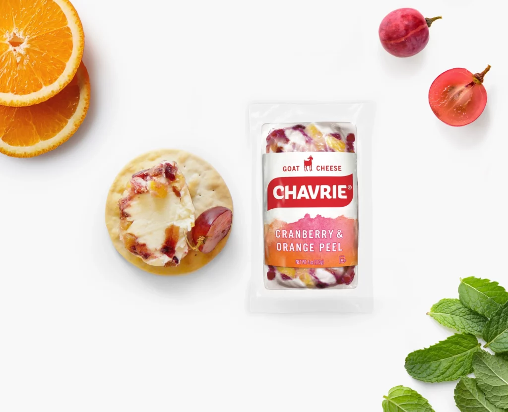 Discover Chavrie Cranberry & Orange Peel