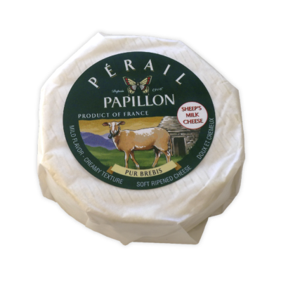 papillon perail soft ripened sheep cheese