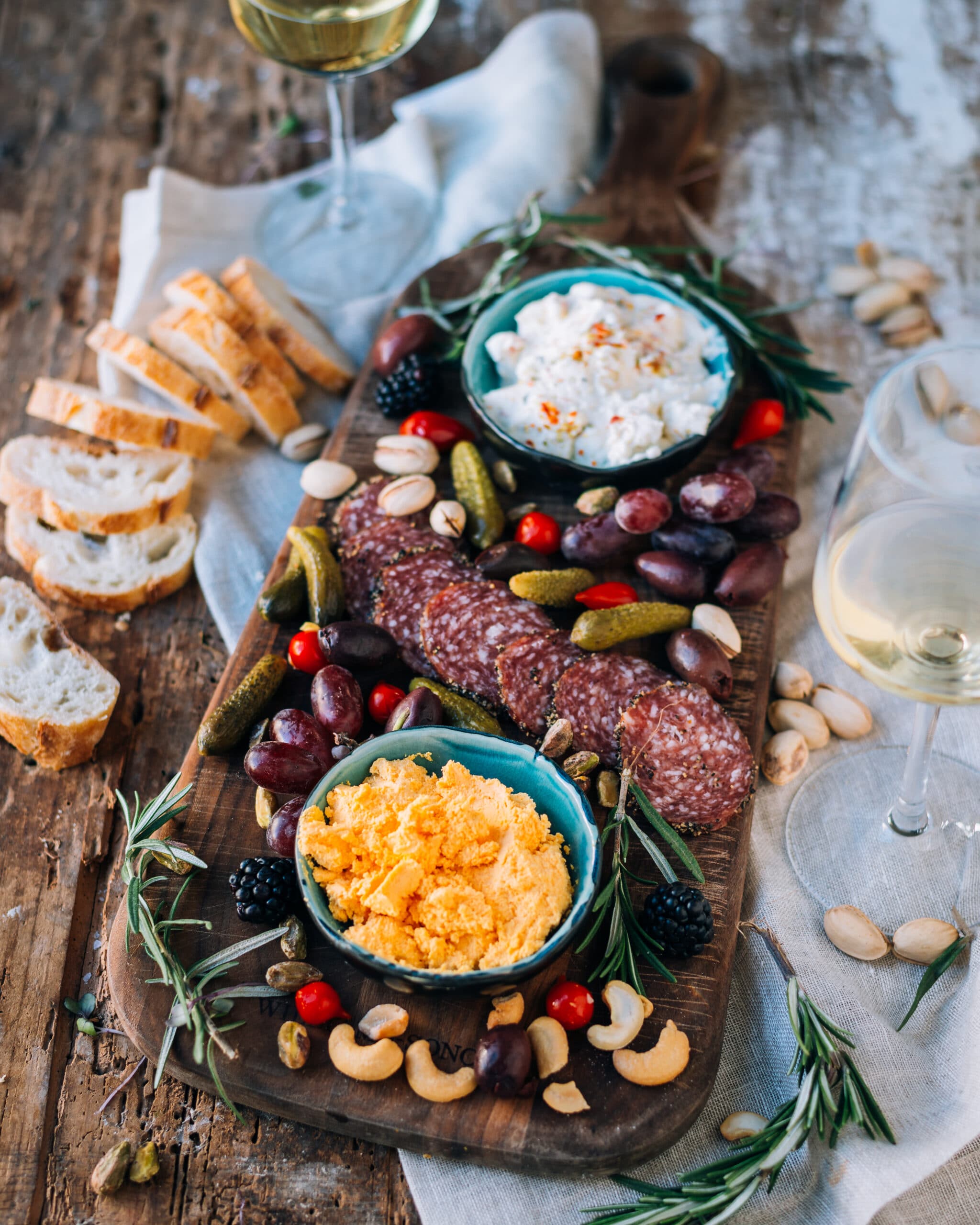 Alouette Petite Brie Truffle platter