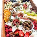 Keto fall cheese board for Thanksgiving and the holidays