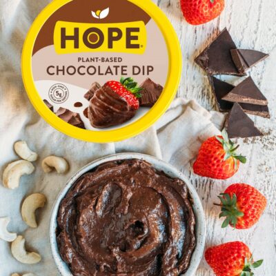 Hope plant based chocolate dip strawberries