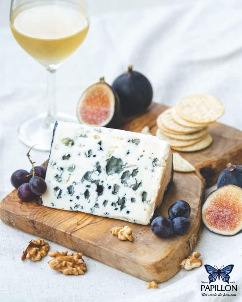 Roquefort papillon platter