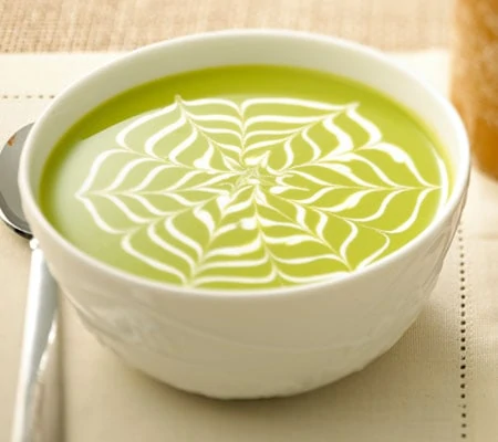 Asparagus Soup with Chavrie Goat Cheese