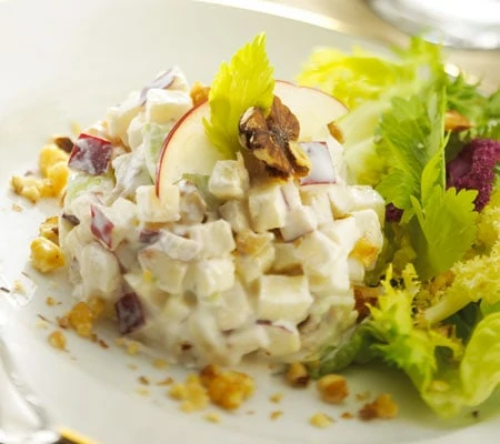 Waldorf Salad with Chavrie Goat Cheese