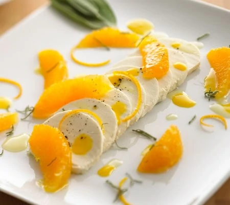 Orange & Sage Salad with Chavrie Goat Cheese