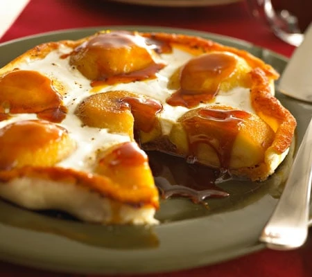 Tart Tatin with Chavrie Goat Cheese