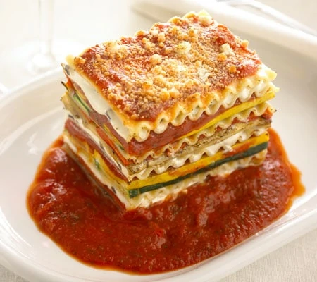 Vegetable Lasagna with Chavrie Goat Cheese